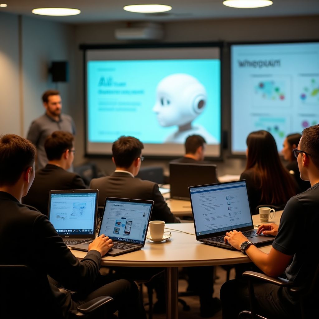 Workshop om hållbar AI.