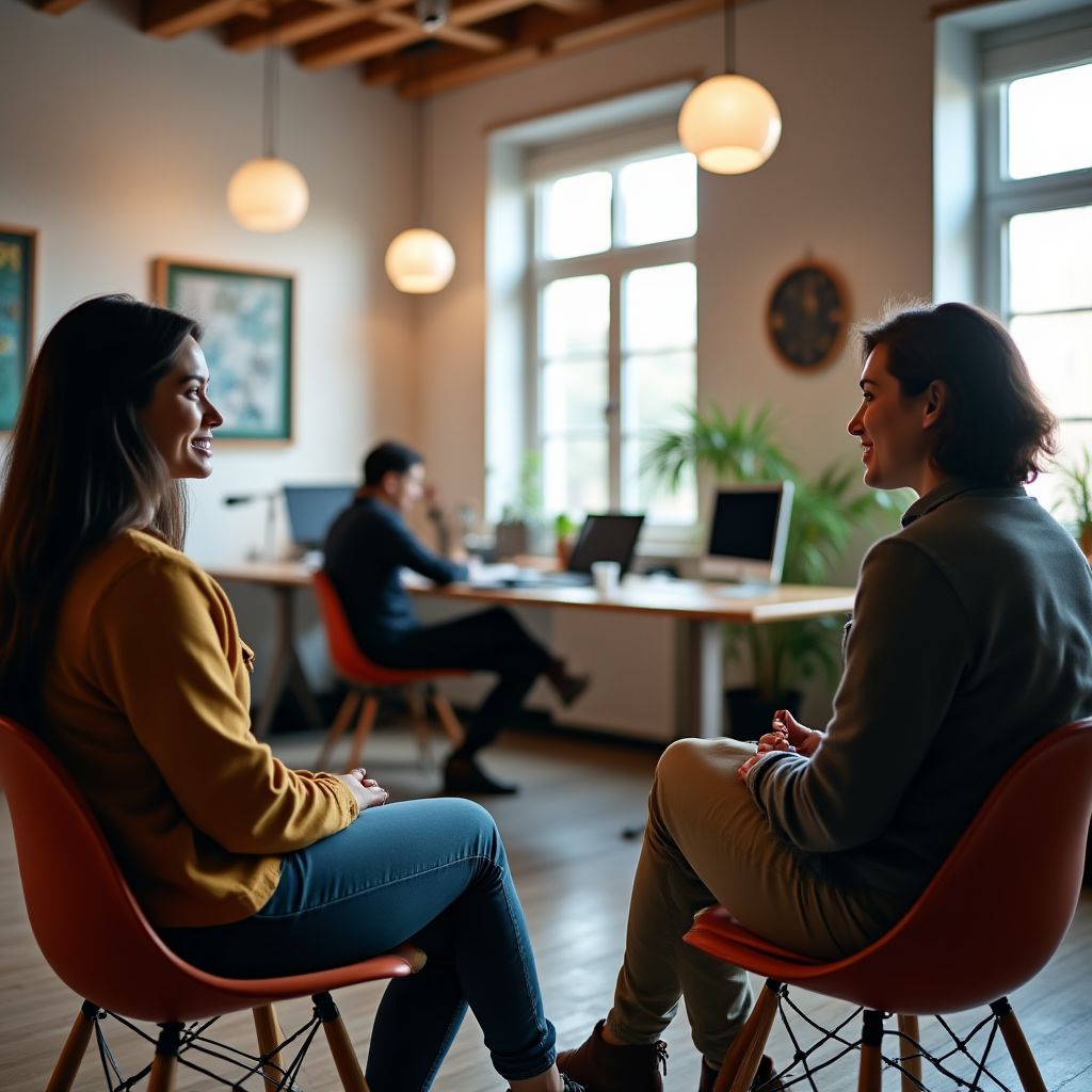 Intervju med en startup-grundare.